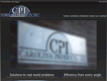 Tablet Screenshot of cpipanels.com